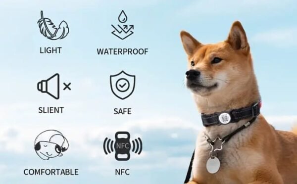 NFC & QR Code Smart Pet ID Tag - Image 2