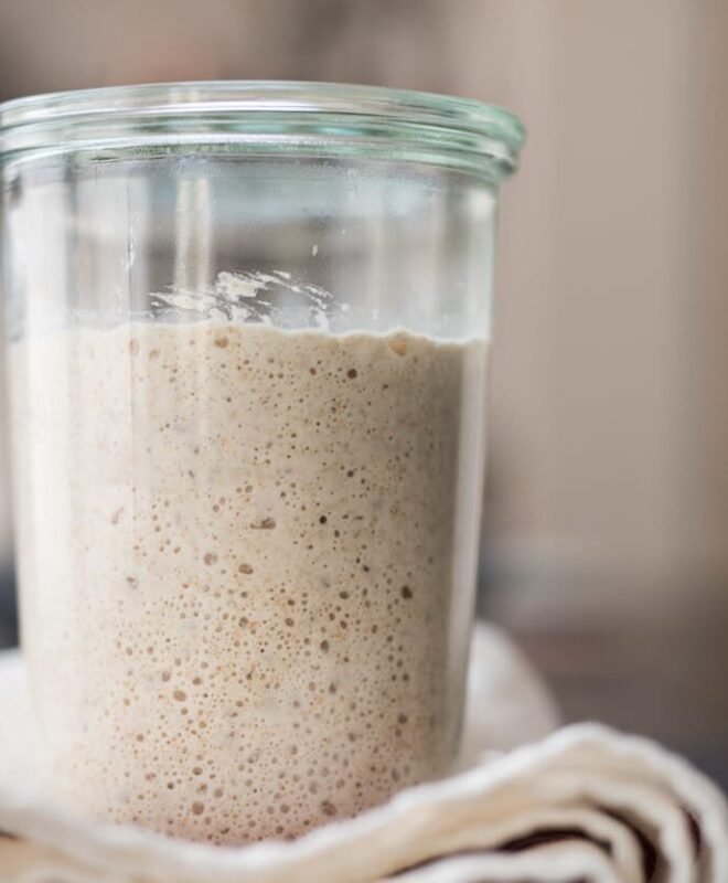 White Bread Sourdough Starter