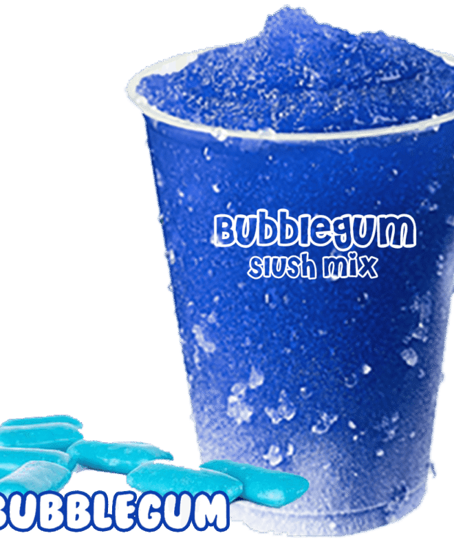 Quench Your Thirst with Bubblegum Slush Mix