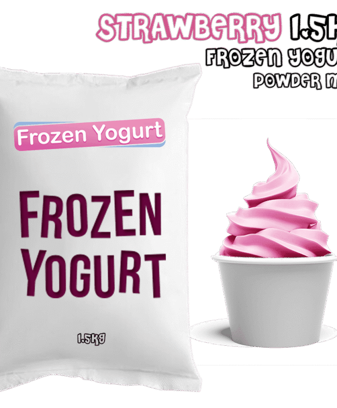 Strawberry Frozen Yogurt Powder Mix