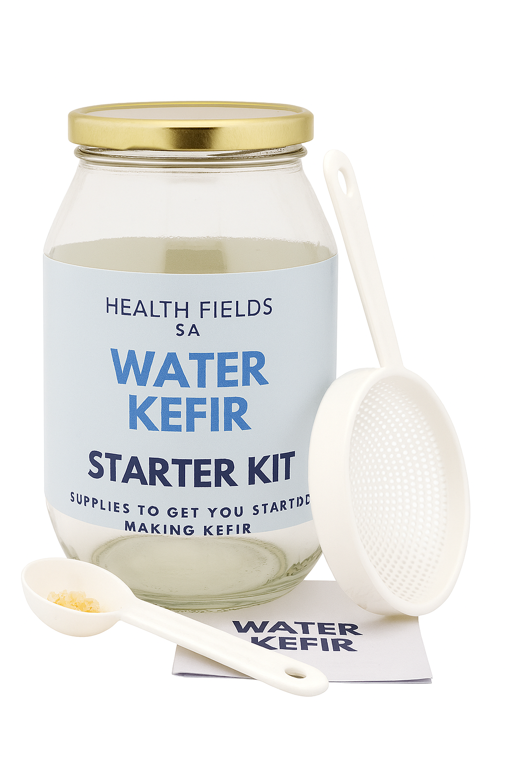 💧 Water Kefir DIY Kit – Sparkle Up Your Gut Health!