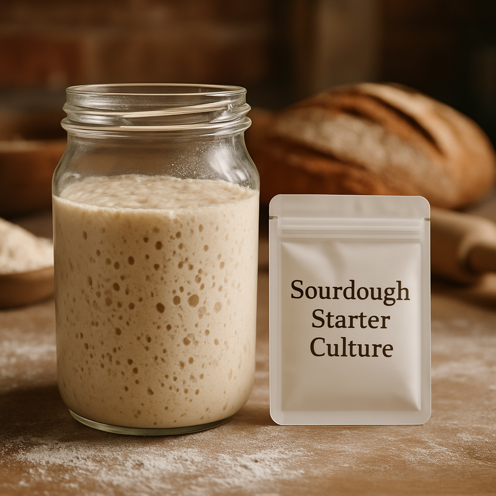 🍞 Sourdough Starters Culture – Bake Artisanal Bread at Home